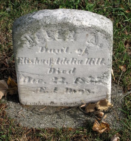 HILL Helen A 1855 grave.jpg